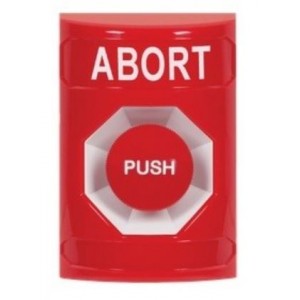 STI SS2004AB-EN Stopper Station – Red – Momentary – Push Button – Abort Label